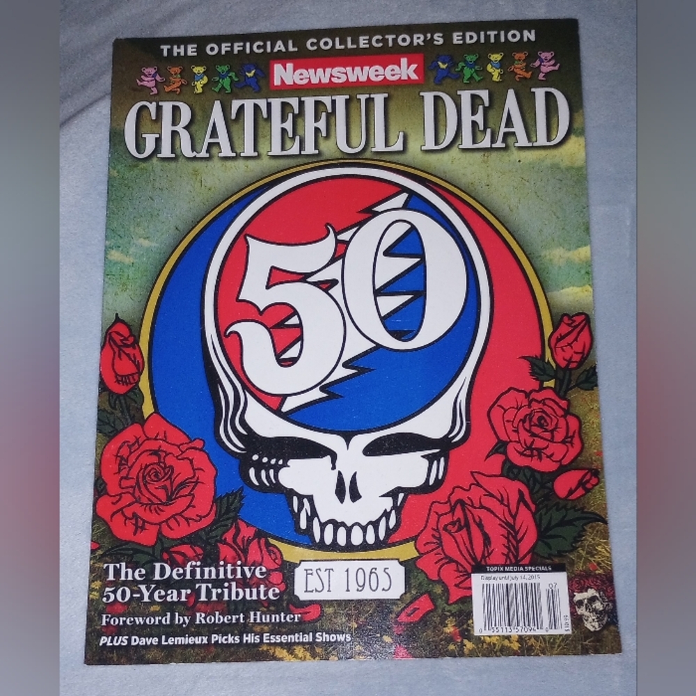 Newsweek Grateful Dead 50 Years Collector's Edition Magazine